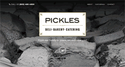 Desktop Screenshot of picklesdeli.com